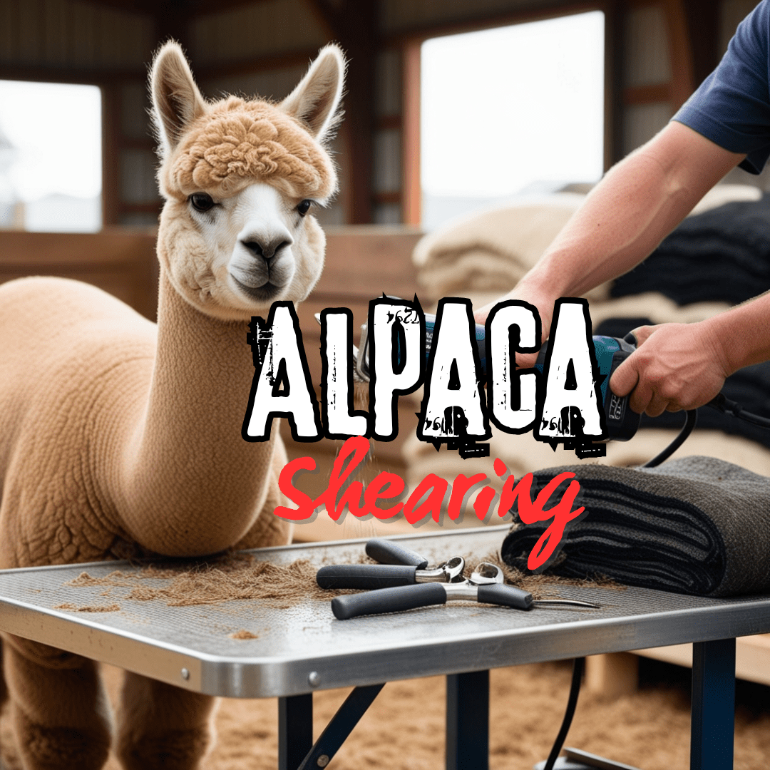 Alpaca Shearing