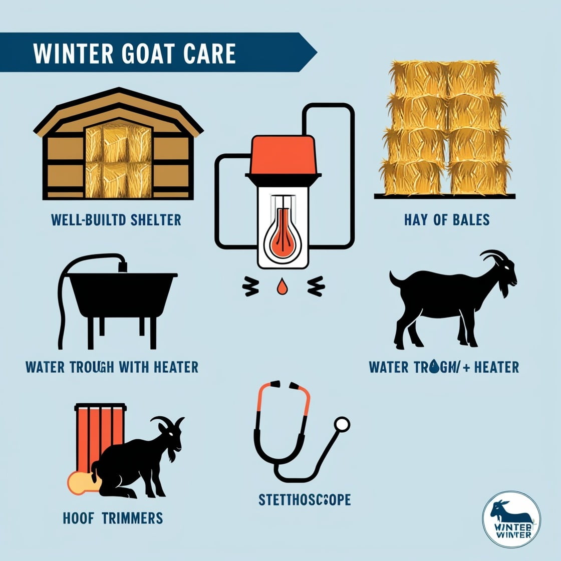 What Do Goats Need in Winter?