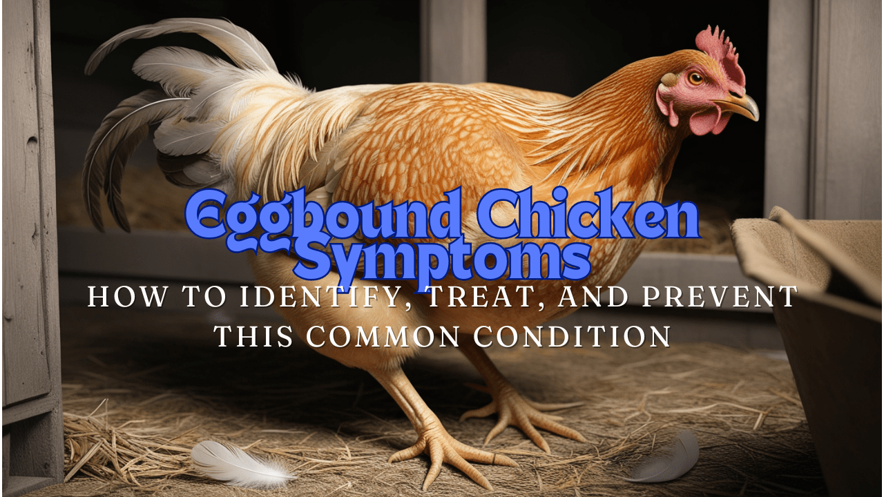 Eggbound Chicken Symptoms